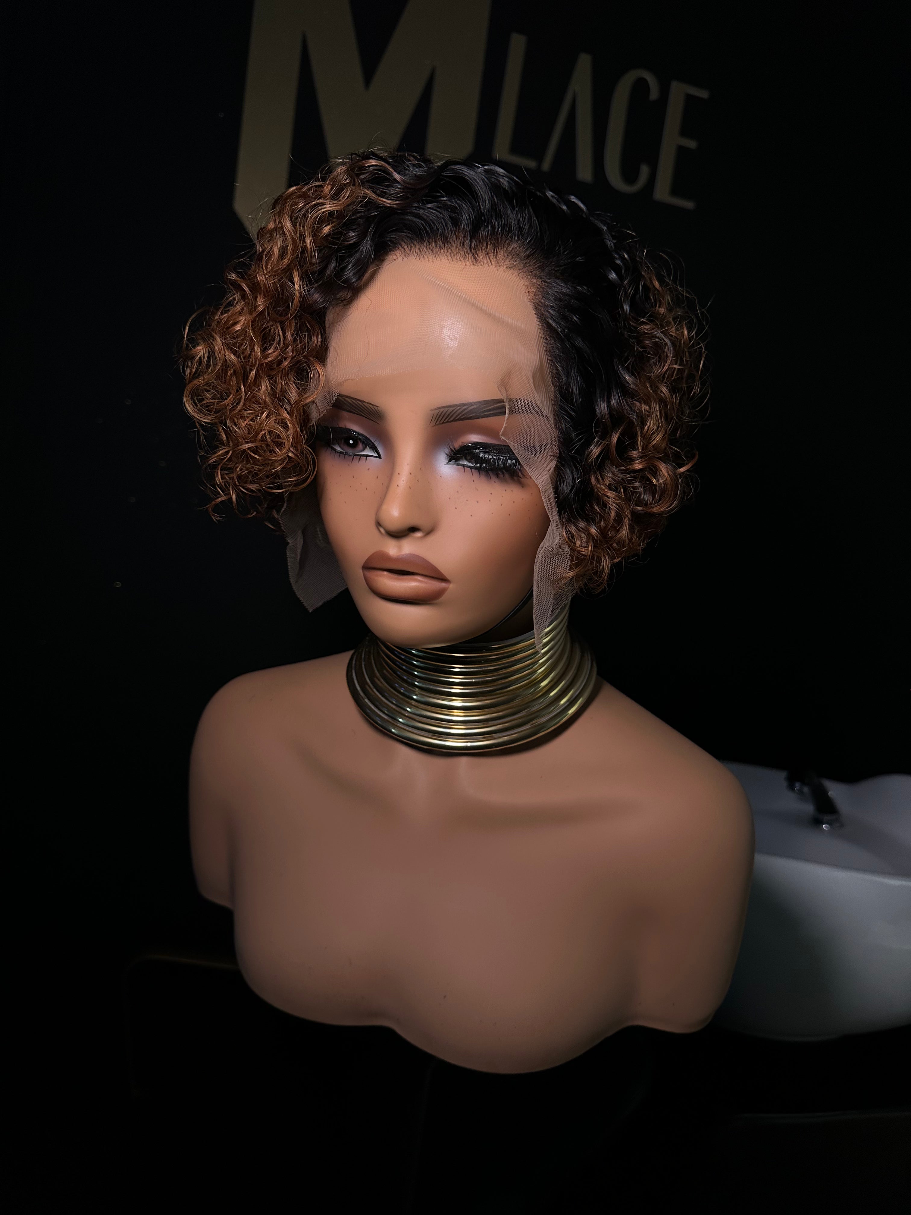 Glam Collection - Emy -  Bob Bouclé Ombré